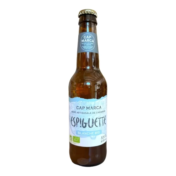 BIÈRE ESPIGUETTE BLANCHE BIO - "CAP MARCA"