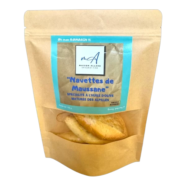 SPECIALITE A L'HUILE D'OLIVE MATUREE DES ALPILLES ROMARIN - "NAVETTES DE MAUSSANE"