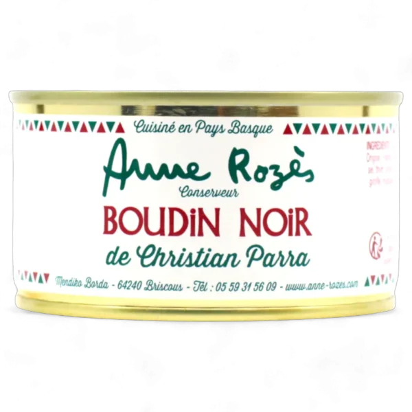 BOUDIN NOIR - "ANNE ROZES"