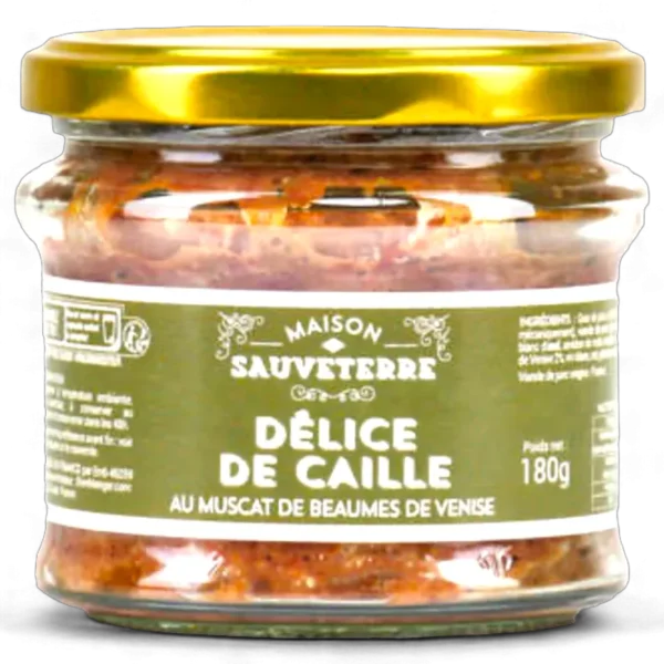 DÉLICE DE CAILLE AU MUSCAT - "MAISON SAUVETERRE"