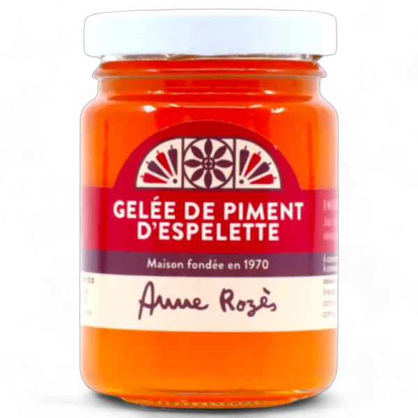 GELÉE DE PIMENT D'ESPELETTE - "ANNE ROZES"