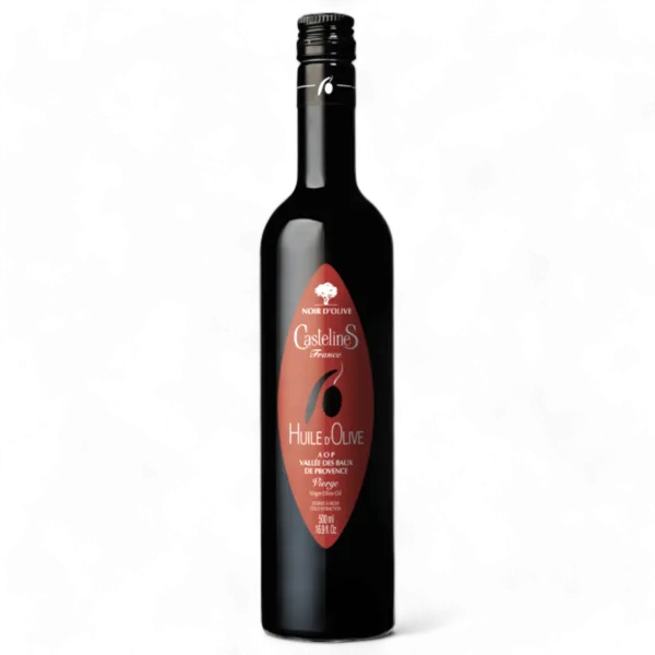 HUILE D'OLIVE NOIR D'OLIVE 50 CL - "CASTELAS"