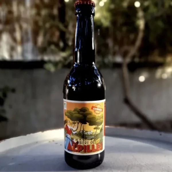 "BIÈRE DES ALPILLES" - AMBRÉE