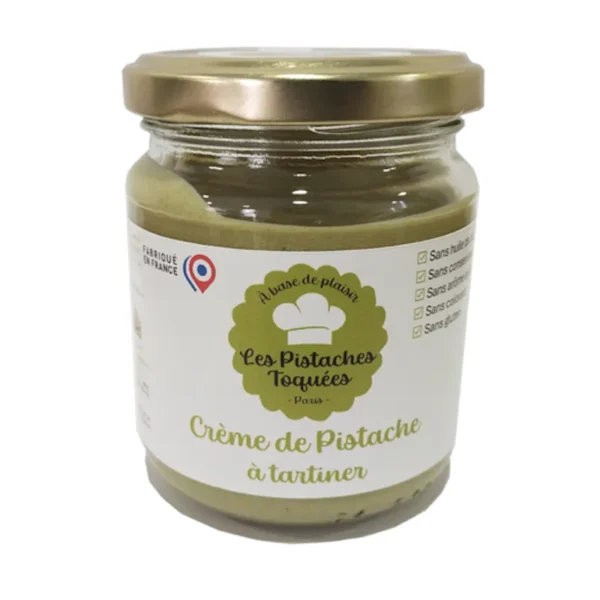 CREME DE PISTACHE A TARTINER - "PISTACHES TOQUÉES"