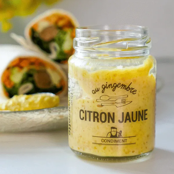 CITRON JAUNE AU GINGEMBRE - RUE TRAVERSETTE