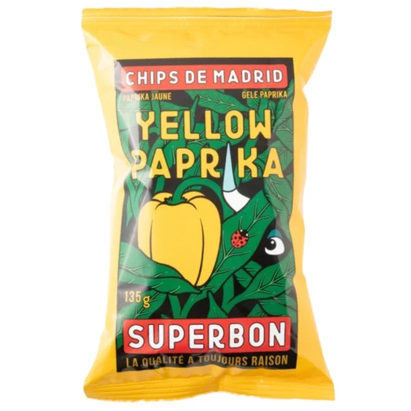 CHIPS PAPRIKA JAUNE - "SUPREBON"