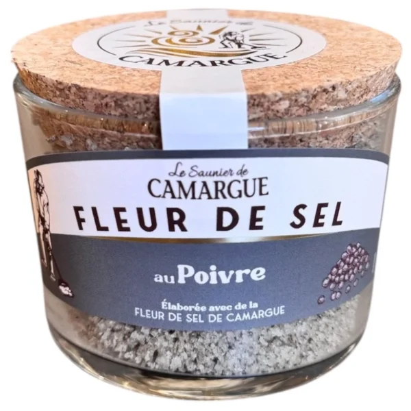 FLEUR DE SEL AU POIVRE - "LE SAUNIER DE CAMARGUE"