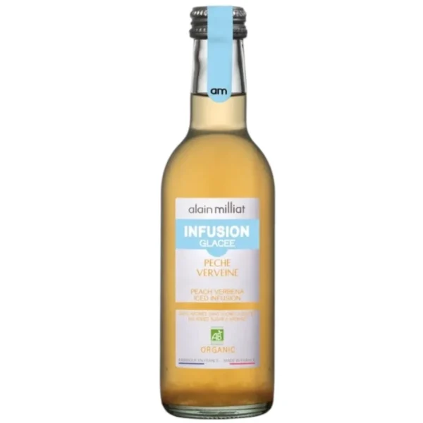 INFUSIONS GLACEES PECHE VERVEINE 25 CL - "ALAIN MILLIAT"