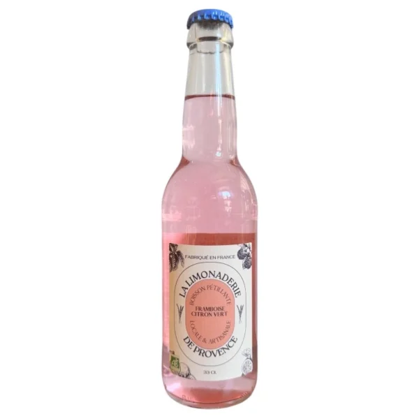 LIMONADE FRAMBOISE CITRON VERT - "LA LIMONADERIE DE PROVENCE"