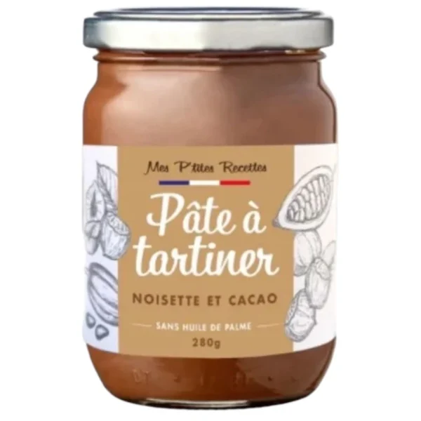 PATE A TARTINER NOISETTE ET CACAO - "MES P'TITES RECETTES"