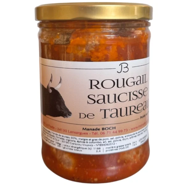 ROUGAIL SAUCISSE DE TAUREAU - "MANADE BOCH"