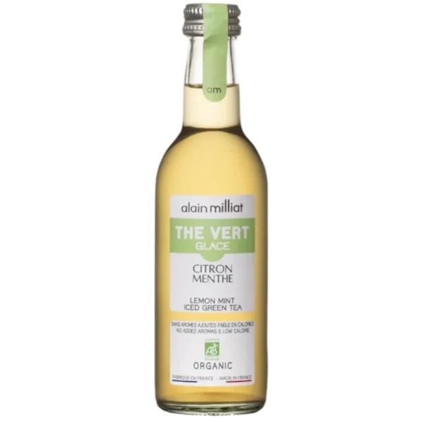 THÉ VERT GLACÉ CITRON MENTHE - "ALAIN MILLIAT"