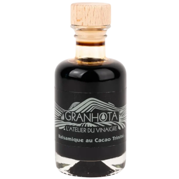 VINAIGRE BALSAMIQUE AU CACAO TRINITÉ - "GRANHOTA"