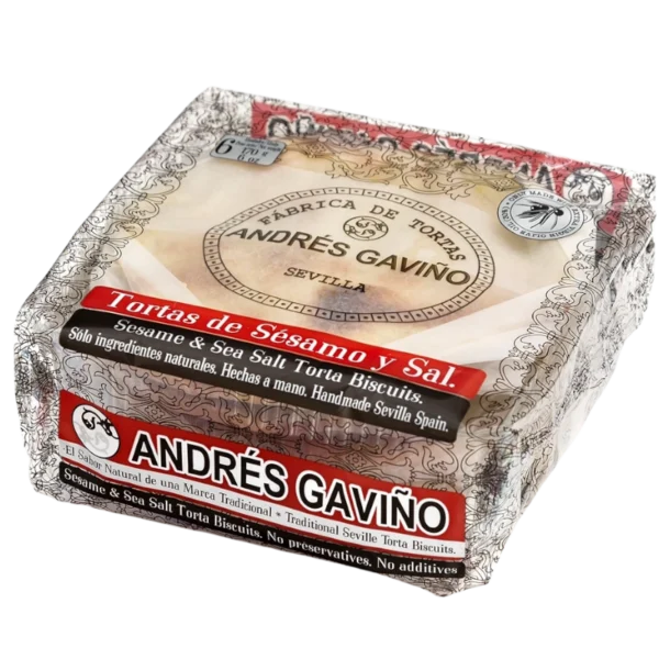 GALETTE DE SÉSAME AU SEL - "ANDRÉS GAVINO"