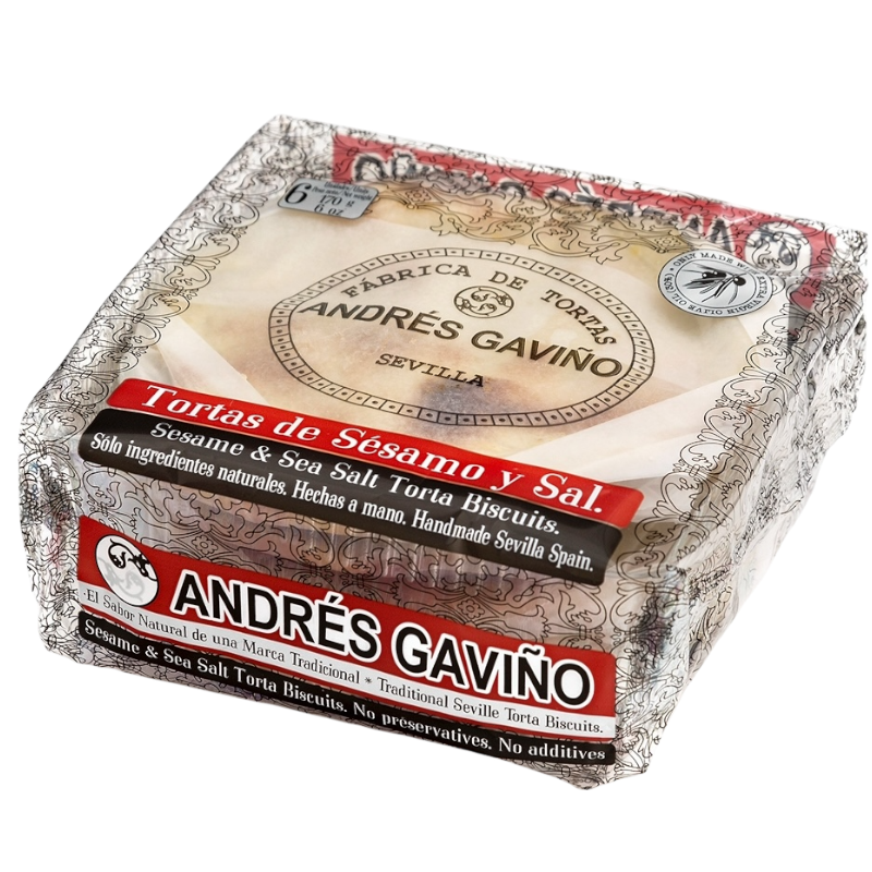 GALETTE DE SÉSAME AU SEL - "ANDRÉS GAVINO"
