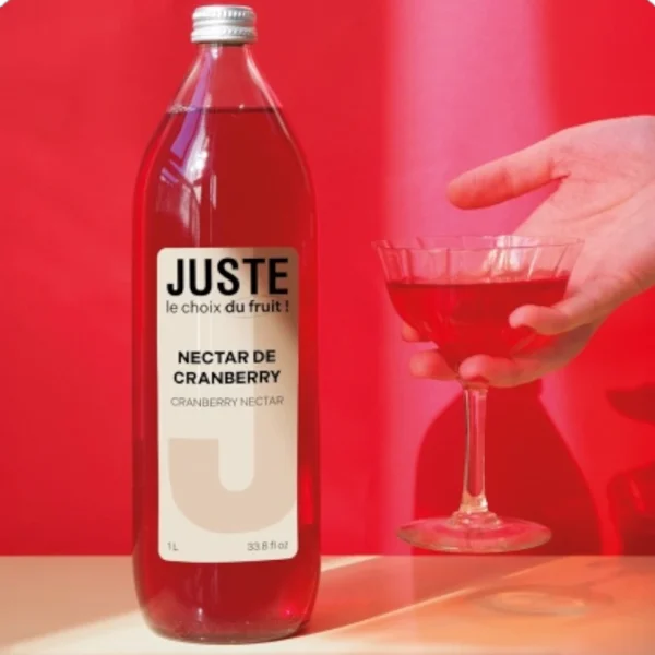 NECTAR DE CRANBERRY 1L - "JUSTE"
