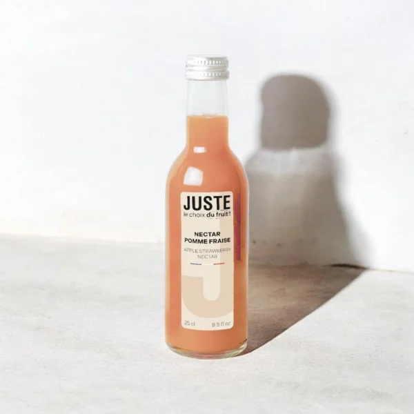 NECTAR POMME FRAISE 25CL - "JUSTE"